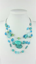 Stunning Multi Strand Necklace