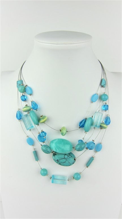 Stunning Multi Strand Necklace