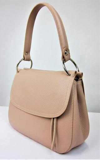 Buy blush Genuine Italian Leather Hand/Shoulder Bag- BM131