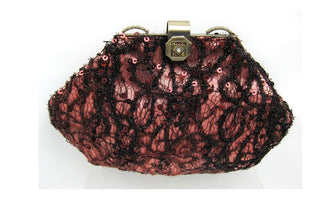 Buy bronze Glitzy Evening Bag