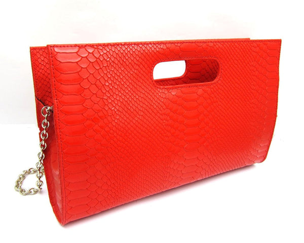 genuine leather, handbag, shoulder bag, fashion, ladies fashion accessories, women accessories, Red reptile print leather bag, evening bag, ladies shoulder bag, hand bag, fashion leather bag, leather bags, stylish bags, fashion bags, elegant leather handbags